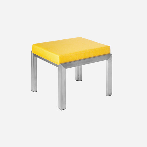 Case Study® Stainless End Bench - Upholstered